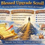 Blessed Upgrade Scroll
